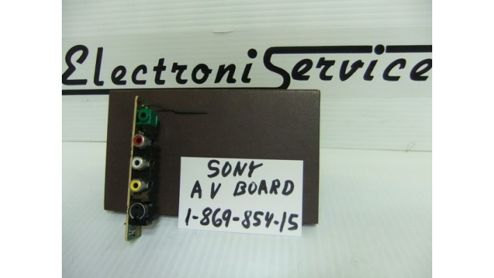 Sony 1-869-854-15 module A V  board .